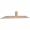 Ekena Millwork Portland Smooth Timber Gable Bracket, Douglas Fir, 60"W x 10"H x 1 1/2"D x 3 1/2"F, 4/12 Pitch GBW060X10X0204POR00SDF - alternate 2